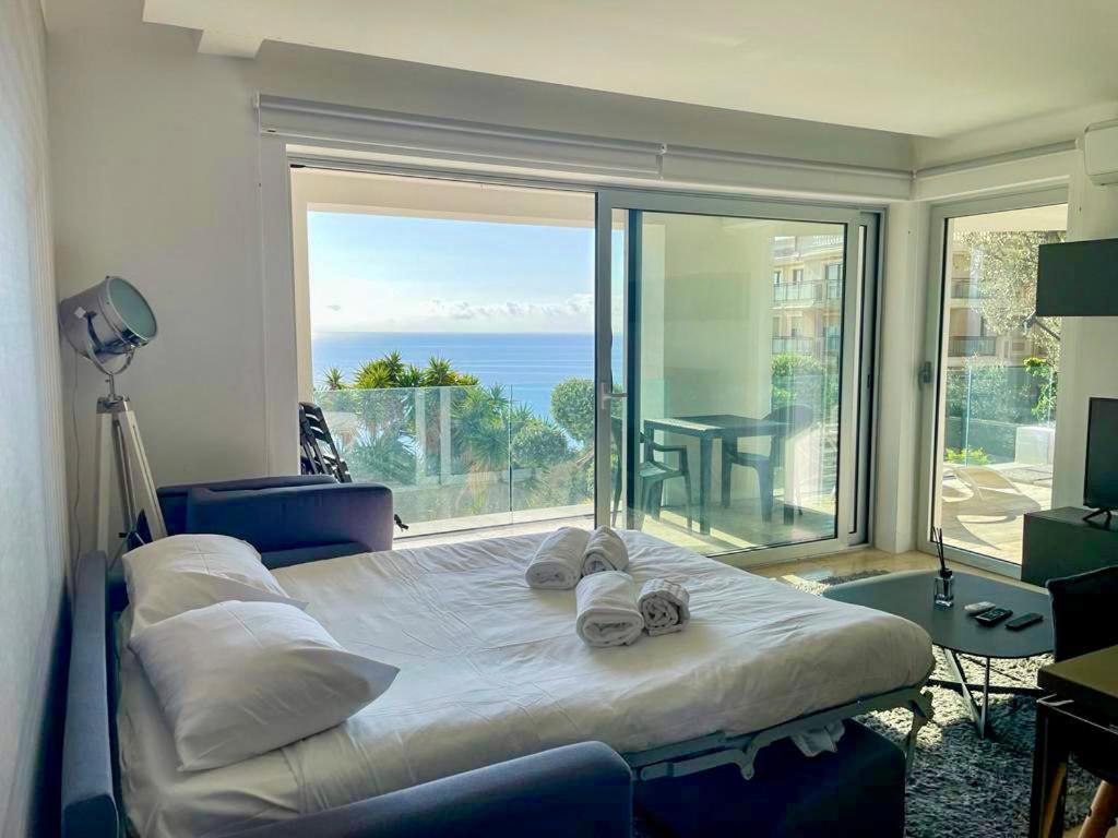 Mont Des Olives - Cap D'Ail- App4 Apartment Saint-Antoine  Bagian luar foto